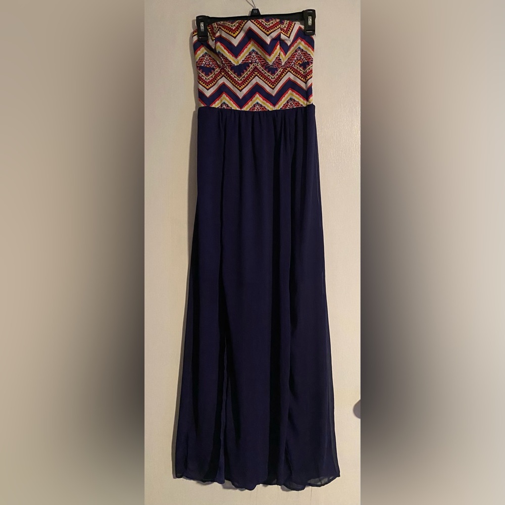 Strapless dress